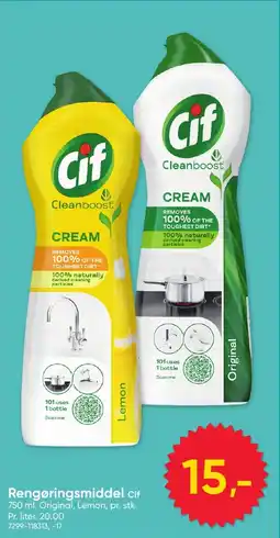 BigDollar Rengøringsmiddel cif tilbud