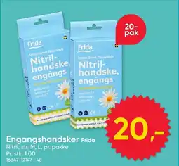 BigDollar Engangshandsker Frida tilbud