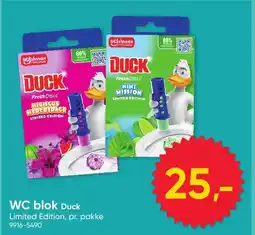 BigDollar WC blok Duck tilbud