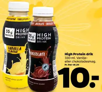 Netto High Protein drink tilbud