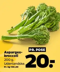 Netto Aspargesbroccoli tilbud
