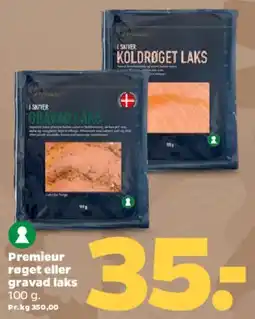 Netto Koldrøget / gravad laks tilbud