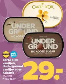 Netto Carte D'Or / Underground is tilbud