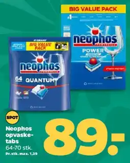 Netto Neophos opvasketabs (Big Value Pack) tilbud