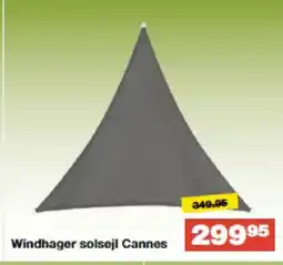 Bauhaus Windhager solsejl Cannes tilbud