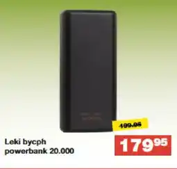 Bauhaus Leki bycph powerbank 20.000 tilbud