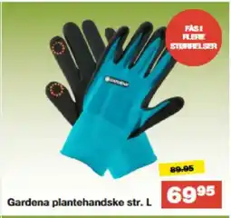 Bauhaus Gardena plantehandske str. L tilbud