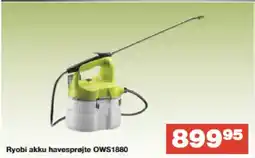 Bauhaus Ryobi akku havesprøjte OWS1880 tilbud