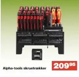 Bauhaus Alpha-tools skruetrækker tilbud