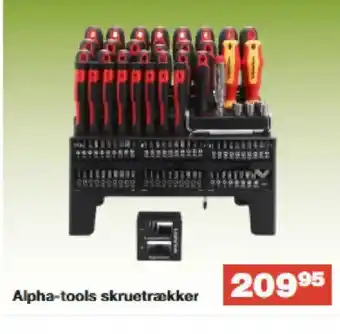 Bauhaus Alpha-tools skruetrækker tilbud