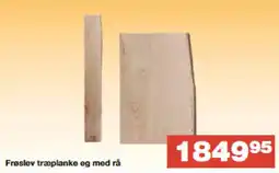 Bauhaus Frøslev træplanke eg med rå tilbud