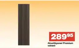 Bauhaus Akustikpanel Premium valnød tilbud
