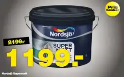 Bauhaus Nordsjö Supermatt tilbud