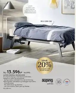 SengeSpecialisten Auping original sengeramme tilbud
