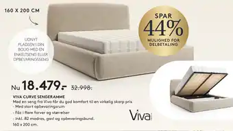 Viva curve sengeramme