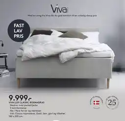 SengeSpecialisten Viva lux classic boxmadras tilbud