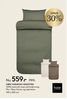 SengeSpecialisten Høie Harmoni sengetøj tilbud