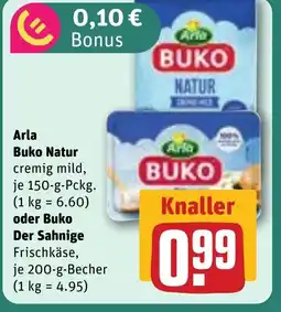 REWE DE Arla Buko Natur oder Buko Der Sahnige tilbud