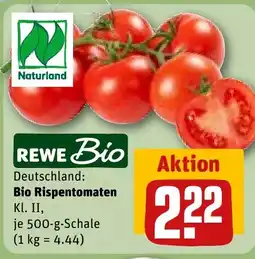 REWE DE Bio Rispentomaten tilbud
