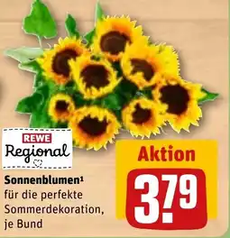 REWE DE Sonnenblumen tilbud