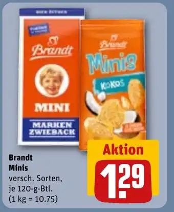 REWE DE Brandt Minis tilbud