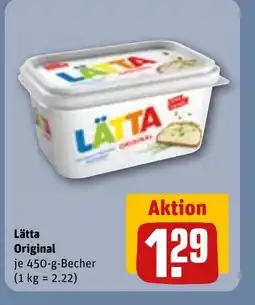 REWE DE Lätta Original tilbud
