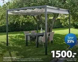 JYSK HJORTEMOSE pergola tilbud