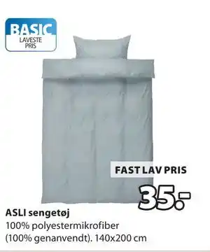JYSK ASLI sengetøj tilbud