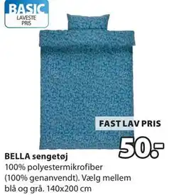JYSK BELLA sengetøj tilbud