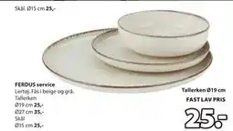 JYSK FERDUS service tilbud