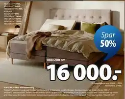 JYSK KUPELVA + BRYA elevationsseng tilbud