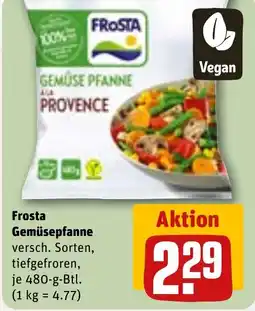 REWE DE Frosta Gemüsepfanne tilbud