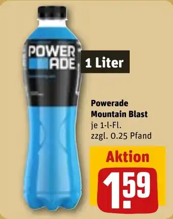 REWE DE Powerade Mountain Blast tilbud