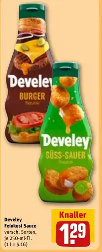 REWE DE Develey Feinkost Sauce tilbud