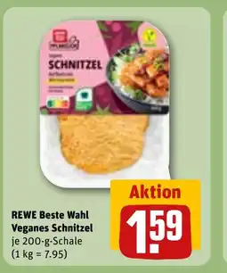 REWE DE REWE Beste Wahl Veganes Schnitzel tilbud