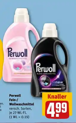 REWE DE Perwoll Fein-/ Wollwaschmittel tilbud