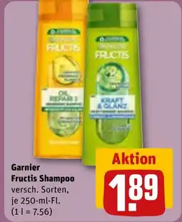 REWE DE Garnier Fructis Shampoo tilbud