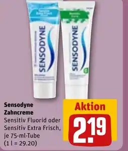 REWE DE Sensodyne Zahncreme tilbud