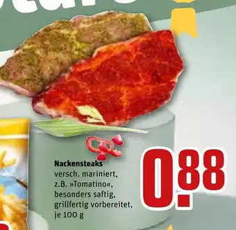 REWE DE Nackensteaks tilbud