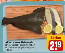 REWE DE Heilbutt schwarz, küchenfertig tilbud