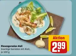 REWE DE Riesengarnelen Aioli tilbud