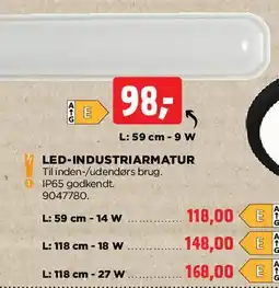jem & fix LED-industrarmatur tilbud