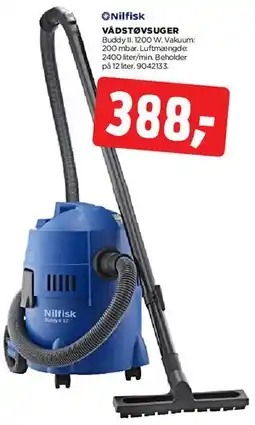 jem & fix Vådstøvsuger (Nilfisk) tilbud