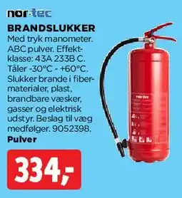 jem & fix Brandslukker (pulver) tilbud