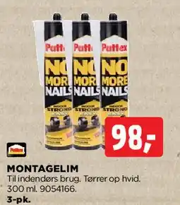 jem & fix Montagelim (3-pak) tilbud