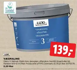 jem & fix Vægmaling (Glans 3) tilbud