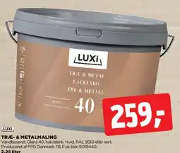 jem & fix Træ- & Metalmaling (Glans 40) tilbud