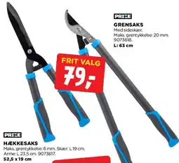 jem & fix Hækkesaks / Grensaks tilbud
