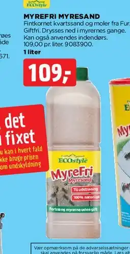 jem & fix Myrefri Myresand / Flydende Myrefri tilbud
