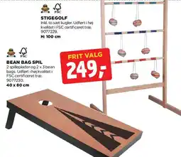 jem & fix BEAN BAG SPIL / STIGEGOLF tilbud